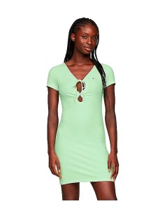 Tommy Hilfiger - Vestido Bodycon Acanalado