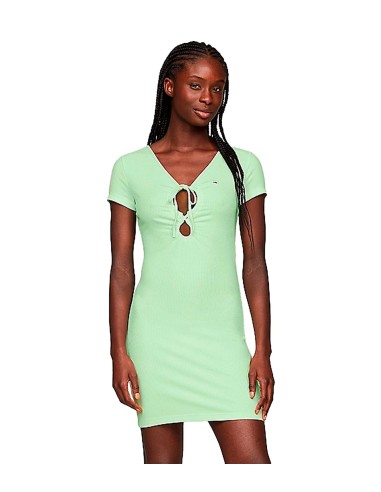 Tommy Hilfiger - Vestido Bodycon Acanalado