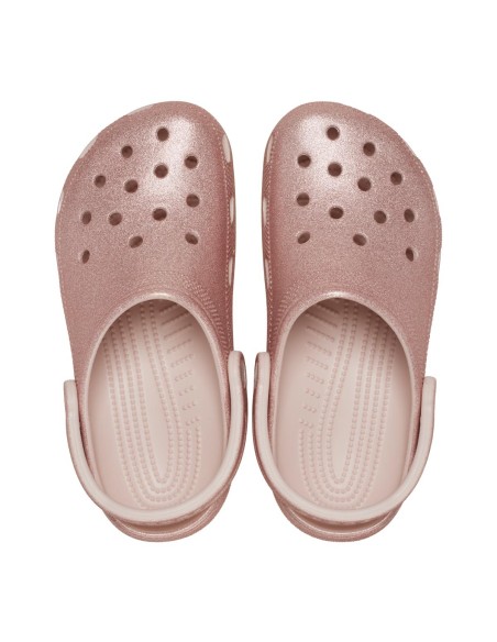 Crocs - Calzado Classic Glitter Clog U