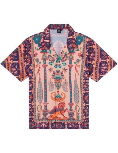 Dolly Noire - Camisas Persian Rug Bowling Shirt