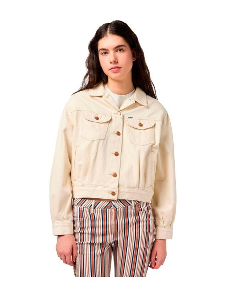 Wrangler - Abrigos Y Chaquetas Western Jacket White