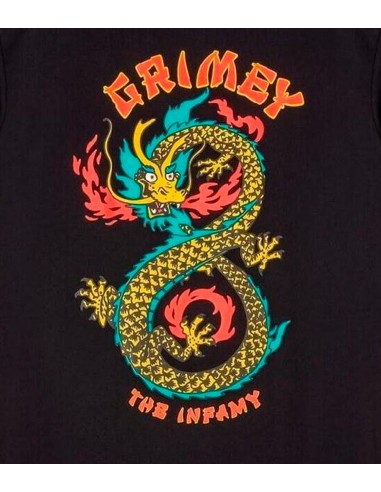 Grimey - Camisetas The Lucky Dragon Regular
