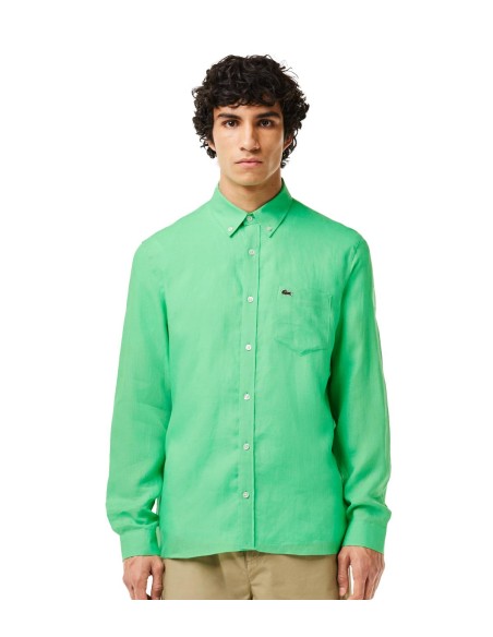 Lacoste - Camisa de Lino