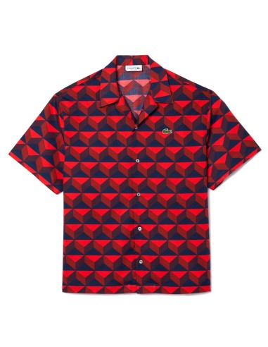 Lacoste - Camisa de Cuello Abierto