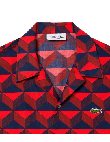 Lacoste - Camisa de Cuello Abierto