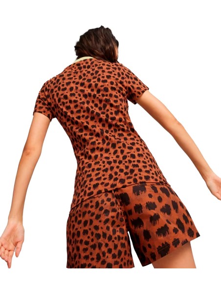 Puma - Camisetas Downtown Kitten Slim Tee