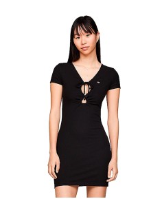 Tommy Hilfiger - Vestido Bodycon Acanalado