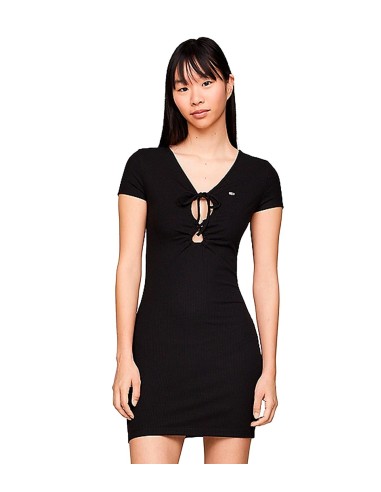 Tommy Hilfiger - Vestido Bodycon Acanalado