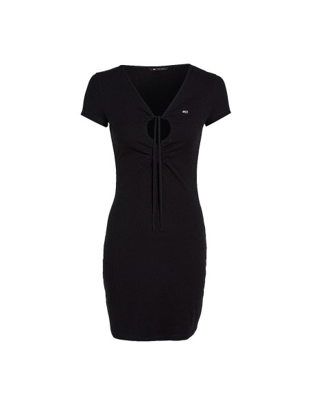 Tommy Hilfiger - Vestido Bodycon Acanalado