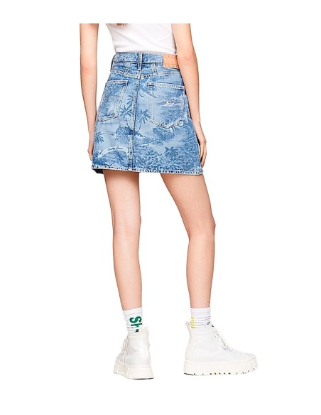 Tommy Jeans - Minifalda Vaquera Mom
