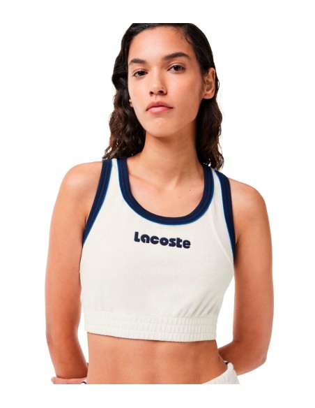 Lacoste - Top Sin Mangas Con Logo