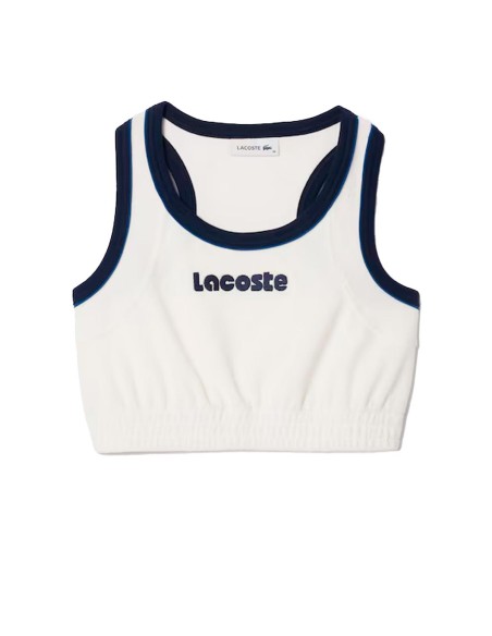 Lacoste - Top Sin Mangas Con Logo