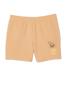 Lacoste - Pantalón Corto Con Logo Y Estampado