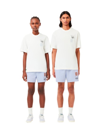 Lacoste - Pantalón Corto Con Estampado