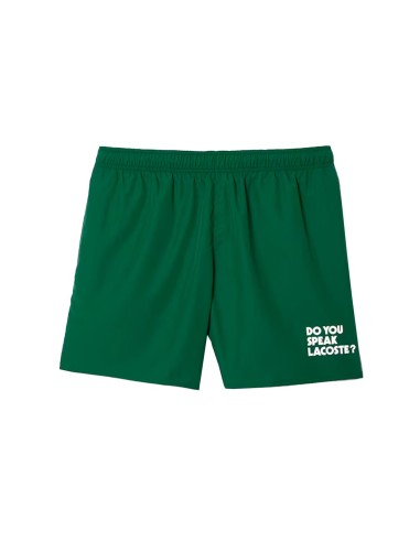 Lacoste - Bañador Con Eslogan