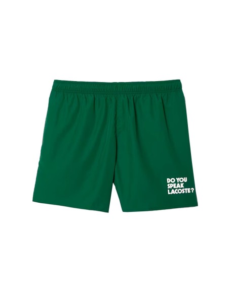 Lacoste - Bañador Con Eslogan
