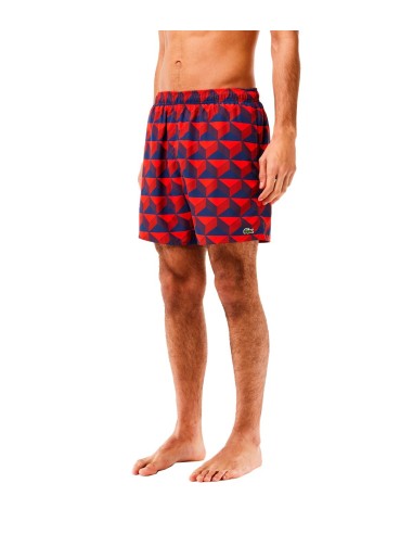 Lacoste - Bañador Con Estampado