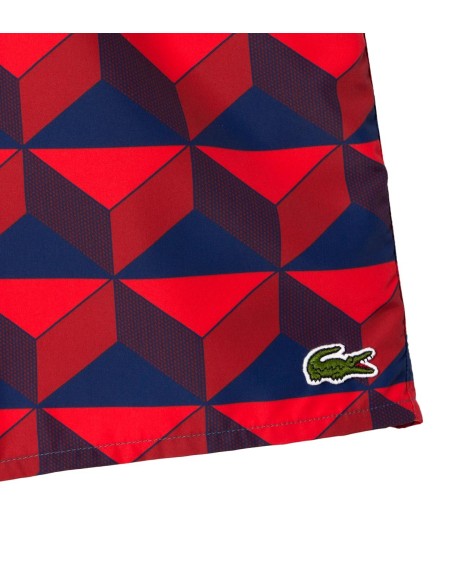 Lacoste - Bañador Con Estampado