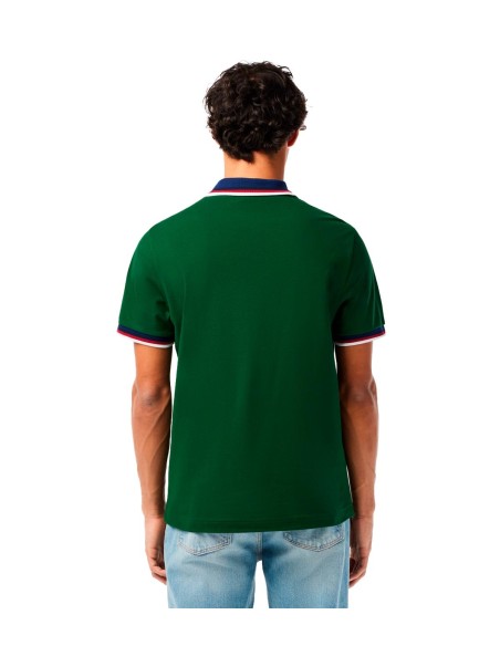 Lacoste - Polo De Cuello Tricolor