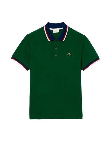 Lacoste - Polo De Cuello Tricolor
