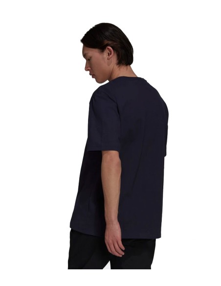 Adidas - Camiseta Hombre Negra - Adventure Logo