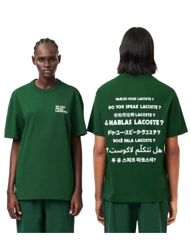 Lacoste - Camiseta con Eslogan