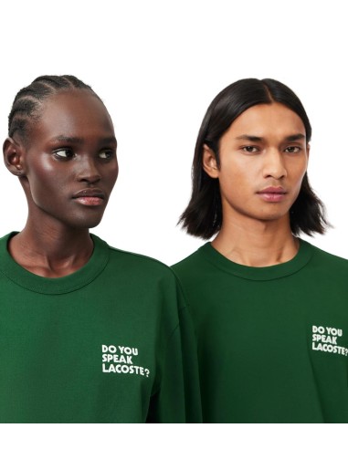 Lacoste - Camiseta con Eslogan