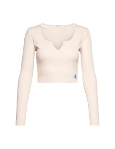 Calvin Klein - Sudadera Split Collar Rib