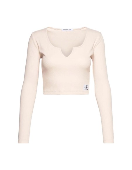 Calvin Klein - Sudadera Split Collar Rib