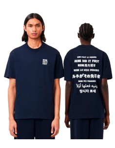 Lacoste - Camiseta Con Eslogan