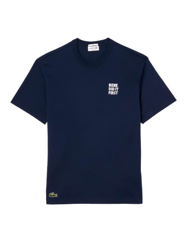 Lacoste - Camiseta Con Eslogan