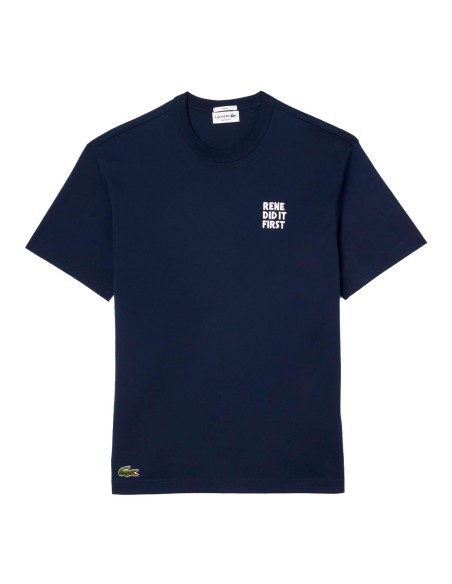 Lacoste - Camiseta Con Eslogan
