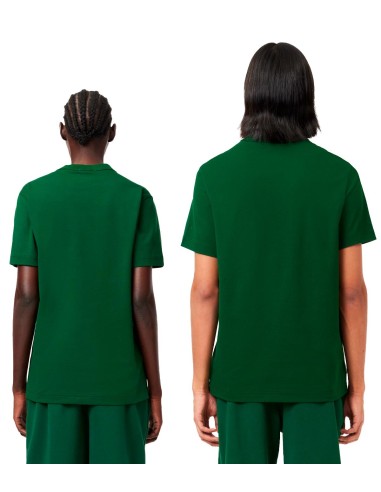 Lacoste - Camiseta Con Eslogan Frontal