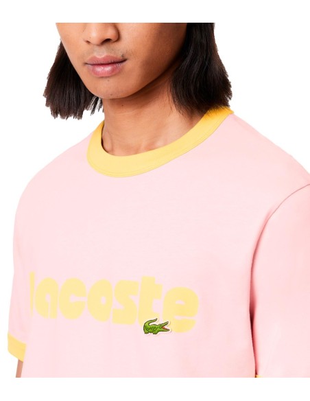Lacoste - Camiseta Con Estampado