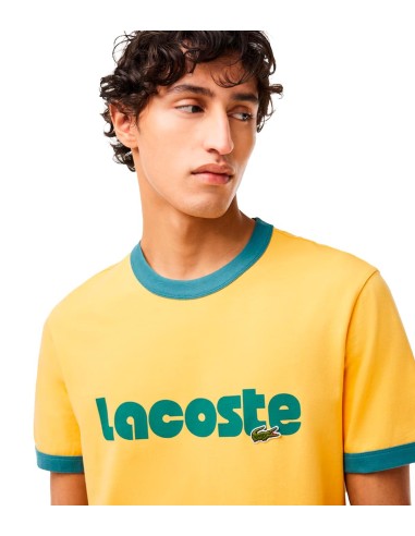 Lacoste - Camiseta Con Estampado