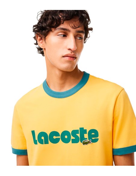 Lacoste - Camiseta Con Estampado