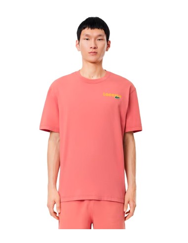 Lacoste - Camiseta Estampado Degradado