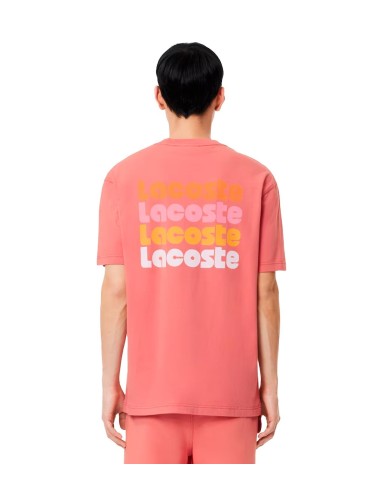 Lacoste - Camiseta Estampado Degradado