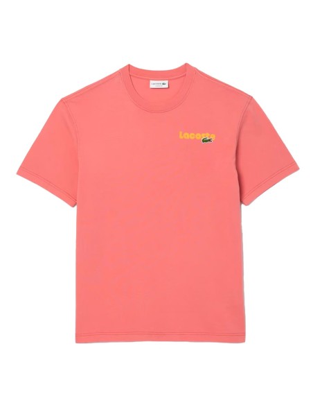 Lacoste - Camiseta Estampado Degradado