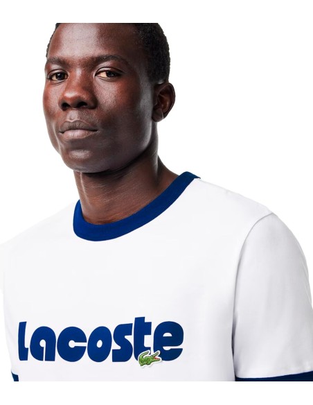 Lacoste - Camiseta Con Estampado