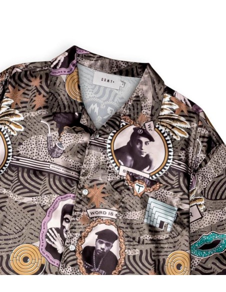 Grimey - Camisetas Supastar Satin Button Up