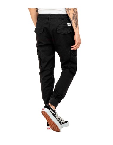 Reell - Pantalones Reflex Rib Cargo-Black