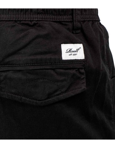 Reell - Pantalones Reflex Rib Cargo-Black