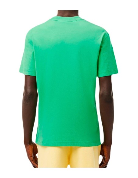 Lacoste - Camiseta Con Estampado De Tenis