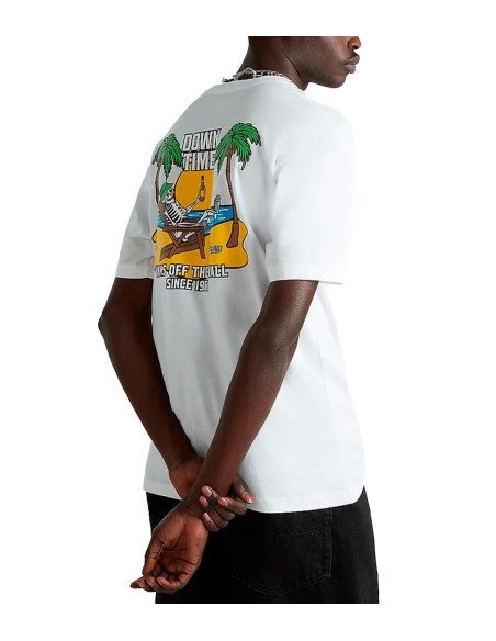 Vans - Camisetas Vans Down Time Ss Tee Whi