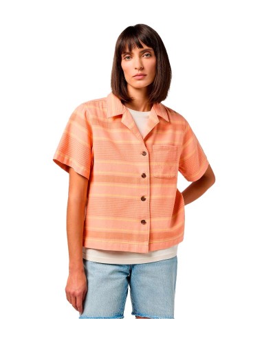Wrangler - Camisetas Camp Shirt Brandied Melon