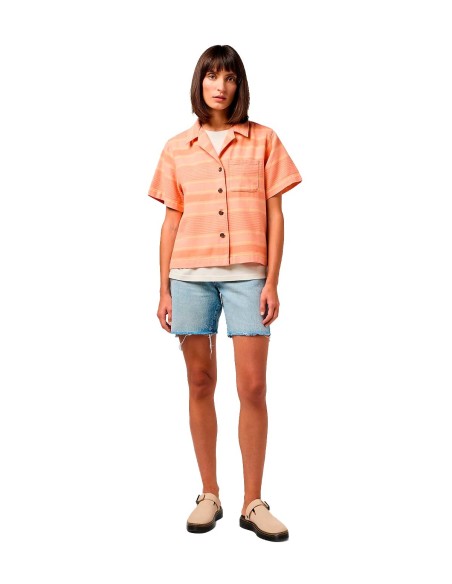Wrangler - Camisetas Camp Shirt Brandied Melon