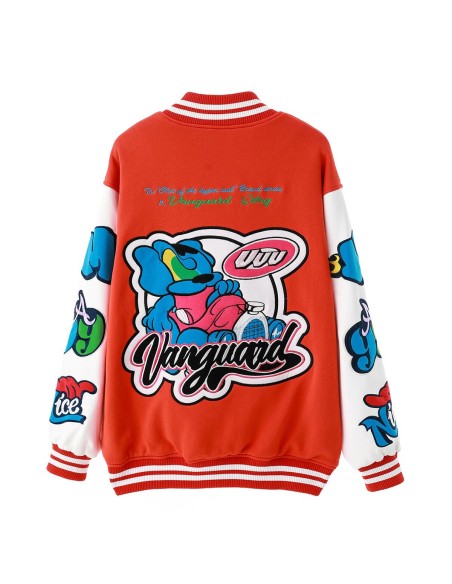 Mod Wave Movement - Chaqueta Varsity Vanguard's Dog Capsule