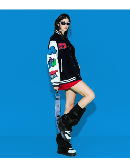 Mod Wave Movement - Chaqueta Varsity Vanguard's Dog Capsule