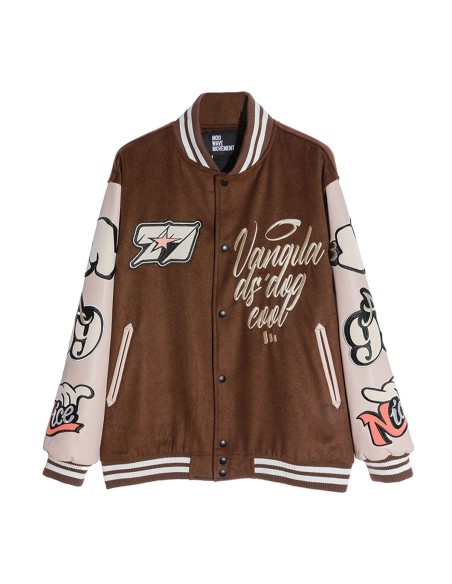 Mod Wave Movement - Chaqueta Varsity Vanguard's Dog Capsule